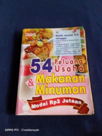 Image of 54 Peluang Usaha Makanan&Minuman