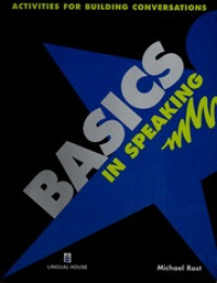 Image of ACTIVITIES FOR BUILDING CONVERSATIONS : BASICS IN SPEAKING
