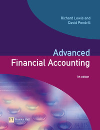 Image of Advanced Financial Accounting Seventh edition