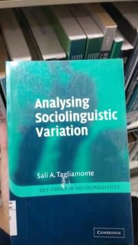 Image of Analysing Sociolinguistic Variation