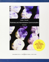 Image of Business and Administrative Communication: