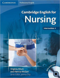 Image of Cambridge English for Nursing Interediate +