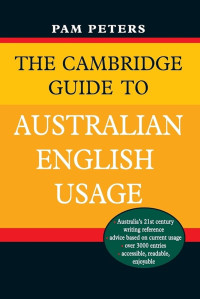 Image of Cambridge Guide to Australian English Usage, The