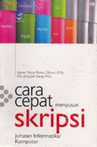 Image of Cara Cepat  Menyusul Skripsi Jurusan Informatika/Komputer