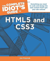 Image of Complete Idiot's Guide to HTML5 and CSS3