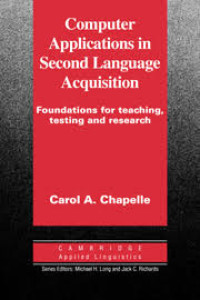 Image of Computer Applications in Second Language Acquisition