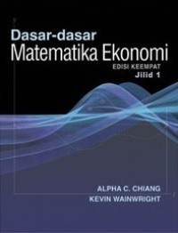 Image of Dasar-dasar Matematika Ekonomi Jilid 2