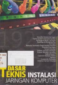 Image of Dasar Teknis Instalasi Jaringan Komputer