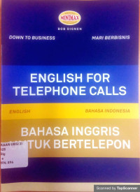 Image of English For Telephone Calls: Bahasa Inggris untuk Bertelepon
