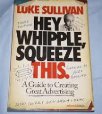 Image of Hey Whipple Squeze This
