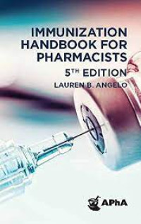Image of Immunization handbook for pharmacists