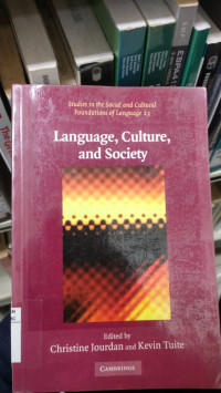 Image of Language, Culture and Society