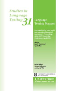 Image of Language Testing Matters: Studies in Language Testing 31