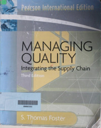 Image of Managing Quality : Integrating the Supply Chain (Third Edition)