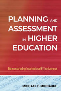 Image of planning and assessment in higher education