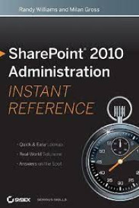 Image of SharePoint 2010 Administration Instant Reference