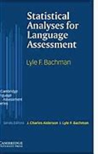 Image of Statistical Analyses for Language Assessment