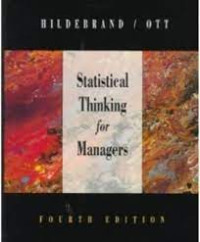Image of Statistical Thinking for Managers