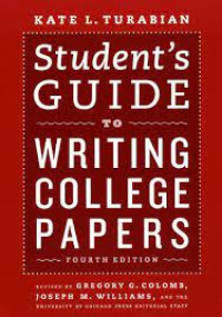 Image of Student's Guide to Writing College Papers