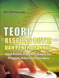 Image of Teori Respons Butir dan Penerapannya