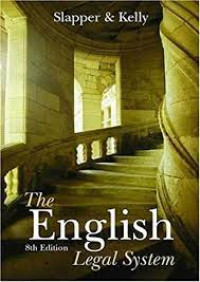 Image of The English Legal System