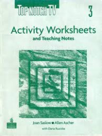 Image of TOP NOTCH TV 3  :  Activity Worksheets and Teaching Notes