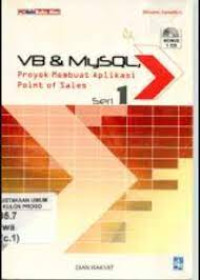 Image of VB Dan MySQL Proyek Membuat Aplikasi Point Of Sales Seri 1