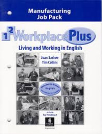 Image of Workplace : Living and Working in English  (Manufacturing Job Pack)